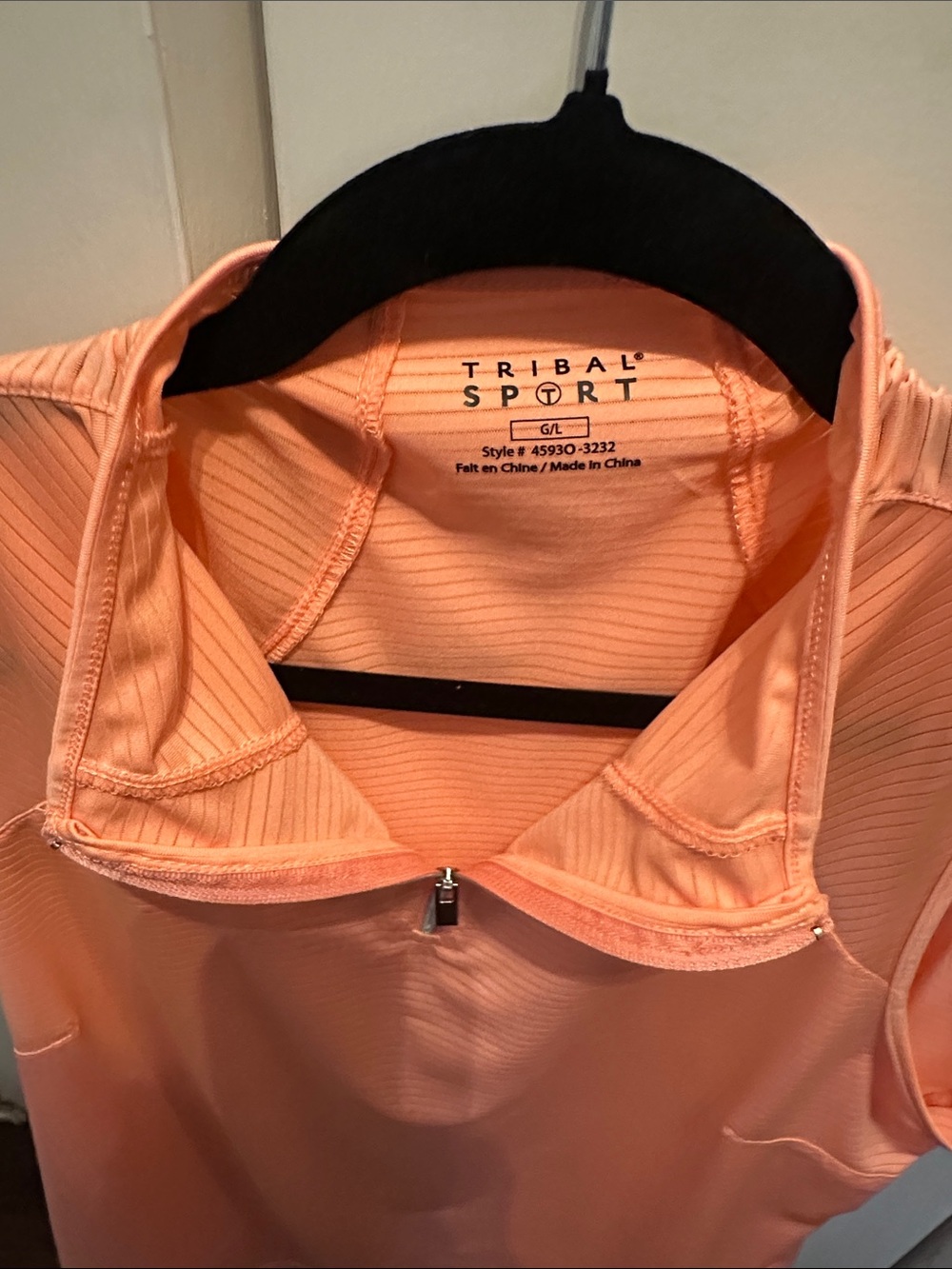 Sleeveless Tribal Sport Quarter Zip - Picture 2 of 2